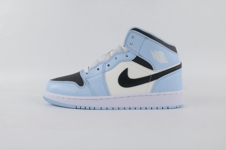  Jordan 1 Mid Ice Blue