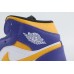 Jordan 1 Mid Lakers