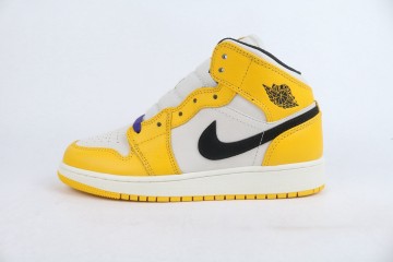 Jordan 1 Mid SE Lakers