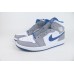 Jordan 1 Mid True Blue Cement