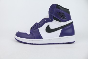 Jordan 1 Retro High Court Purple White
