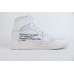 GD  Jordan 1 Retro High Off-White White