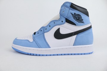 GD Jordan 1 Retro High White University Blue Black