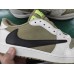 GD Jordan 1 Retro Low Golf Travis Scott Neutral Olive