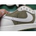 GD Jordan 1 Retro Low Golf Travis Scott Neutral Olive