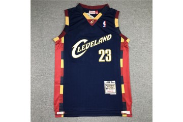 LeBron James Cleveland Cavaliers Hardwood Classics  Jersey 23 Blue