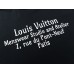 Louis Vuitton Crewneck Letter Printed T-shirt Black