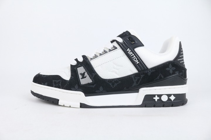 Louis Vuitton LV Trainer White Black