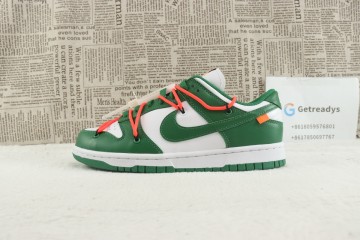 M batch Nike Dunk Low Off-White Pine Green
