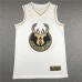 Milwaukee Bucks Giannis Antetokounmpo Jersey 34 white gold