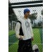 Neodelusion Full Sleeve Comfortable Pullover Hoodies white yellow