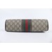 Gucci Zip Wallet GG Supreme Beige Brown