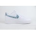 Nike Air Force 1 Low '07 Essential White Worn Blue Paisley