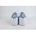 Nike Air Force 1 Low '07 Essential White Worn Blue Paisley