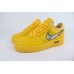 GD Nike Air Force 1 Low Off-White ICA University Gold