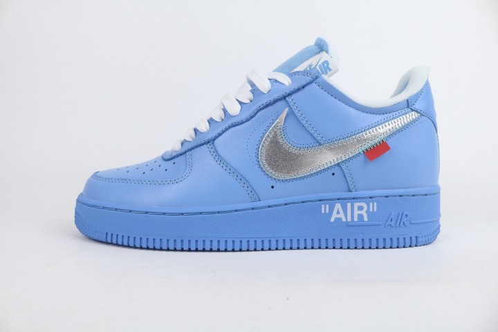 OWF Nike Air Force 1 Low Off-White MCA University Blue