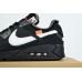 GD Nike Air Max 90 OFF-WHITE Black
