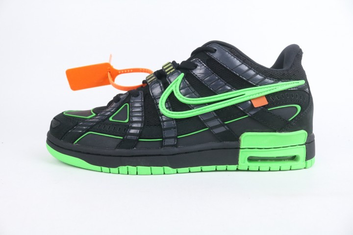OWF Nike Air Rubber Dunk Off-White Green Strike