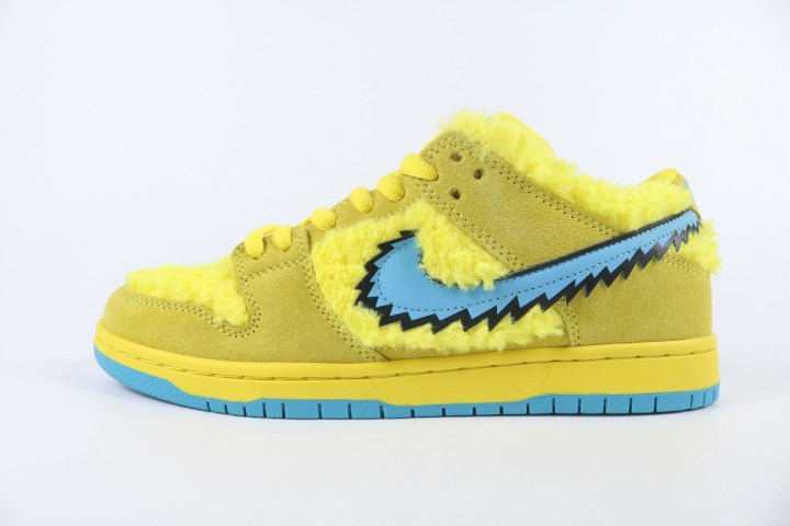 OG Nike SB Dunk Low Grateful Dead Bears Opti Yellow