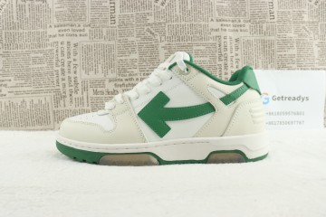 OFF-WHITE Out Of Office "OOO" Low White Green