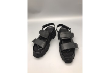 Rick Owens Black Velco Hiking Sandals