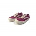 Rick Owens EDFU Vintage Sneaks Velour Suede Hot Pink Milk White