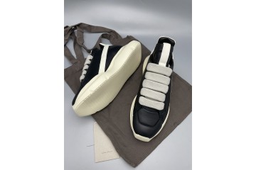 Rick Owens Jumbo Lace Black White