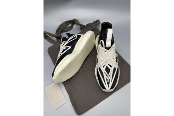 Rick Owens Maximal Runner Black White