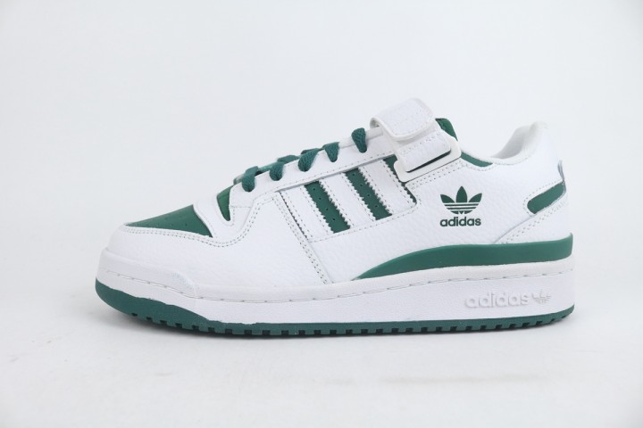 adidas Forum Low White Collegiate Green