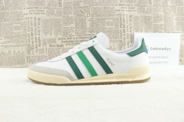 adidas Jeans white green