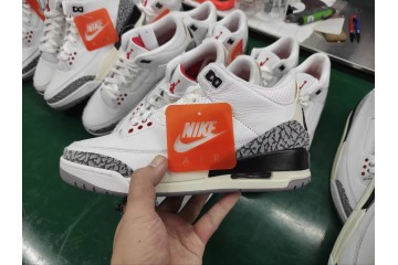 god tier bacth Jordan 3 Retro White Cement Reimagined